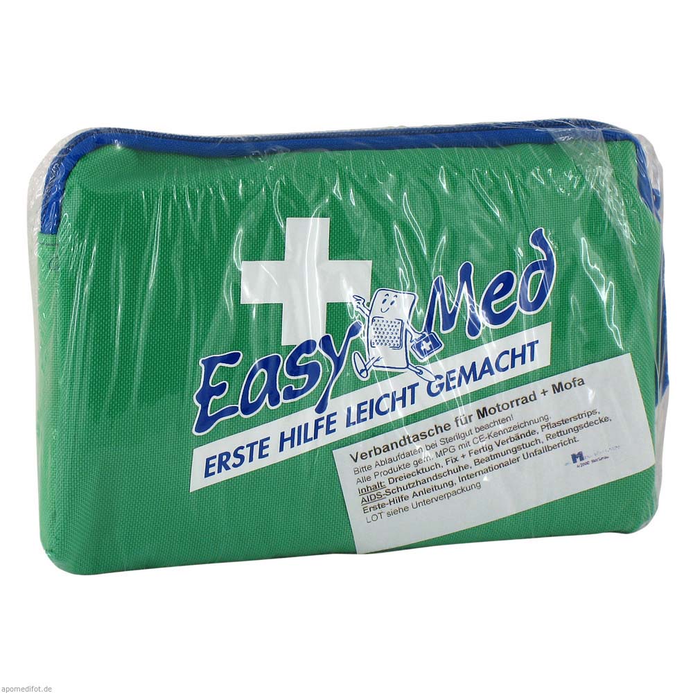 Erste Hilfe Motorradset Easymed + Tasche 1 Stk.