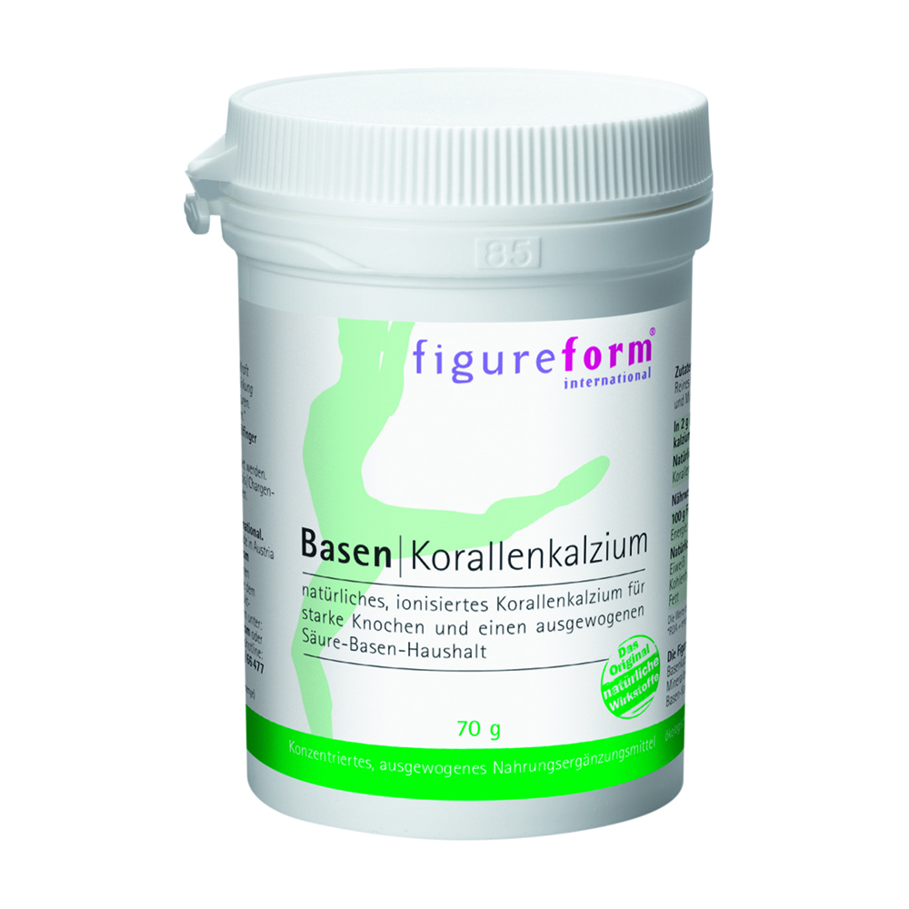 Figureform Basen Korallenkalzium Pulver 70 g