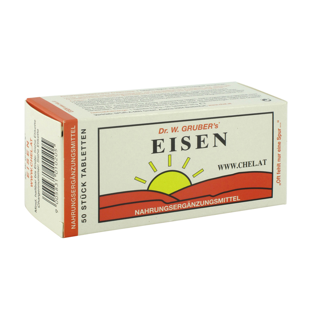 Dr. Grubers Eisen Chelat Tabletten 50 Stk.