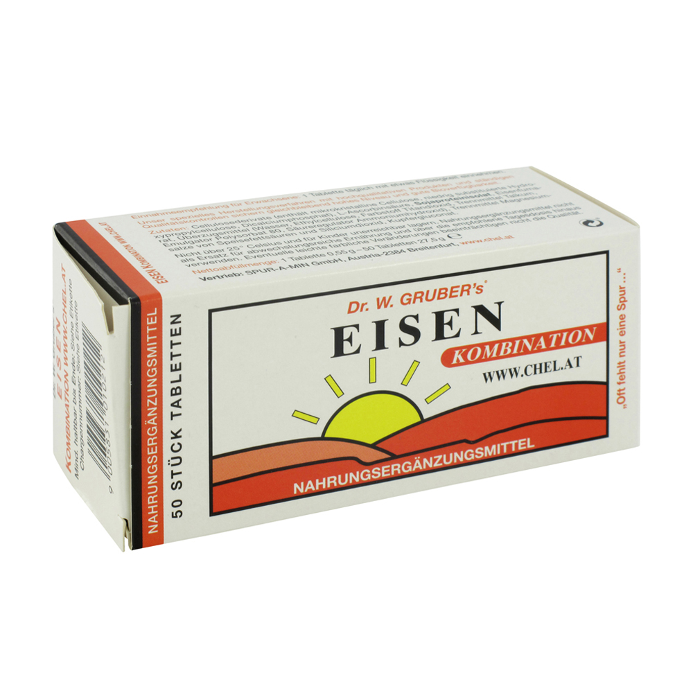 Dr. Grubers Eisen Chelat Tabletten Kombi 50 Stk.
