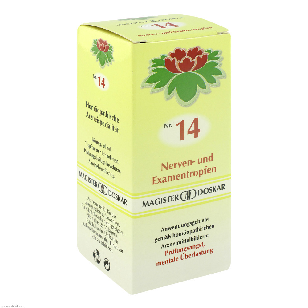 Doskar Tropfen 14 Nerven + Examen 50 ml