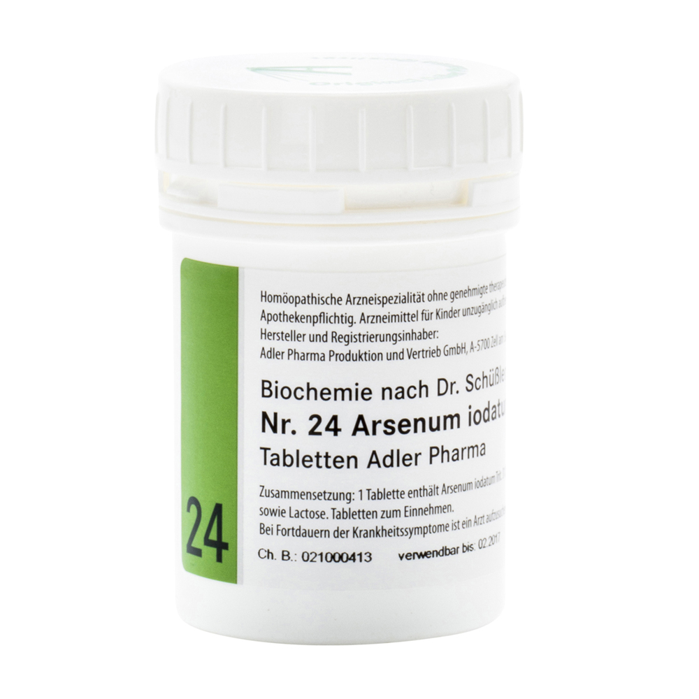 Schüßler Nr. 24 Arsen Jodatum Adler Pharma 1 kg D 12