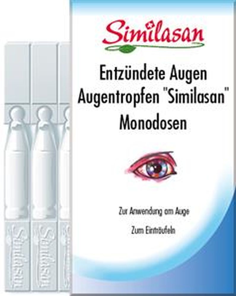 Similasan Entzündete Augen Augentropfen Monodosen 10 Stk.