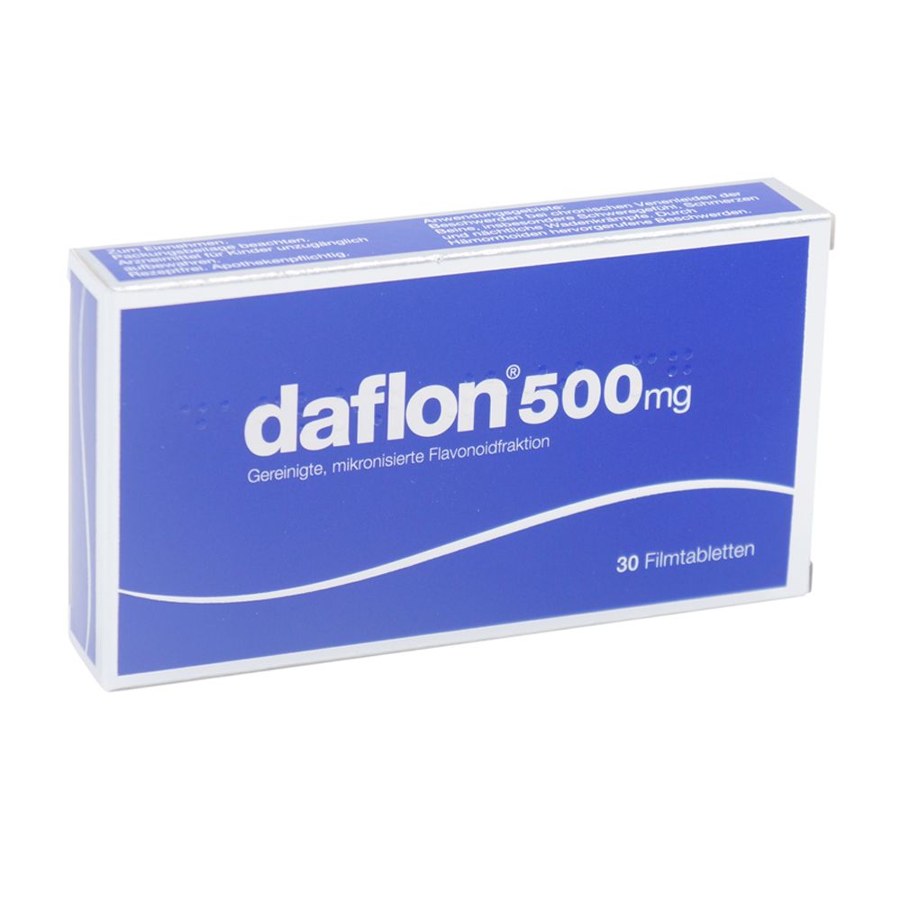 Daflon Filmtabletten 500 mg 30 Stk.