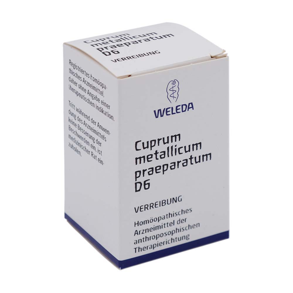 Weleda Cuprum Metallicum PR 20 g D 6 Trituration