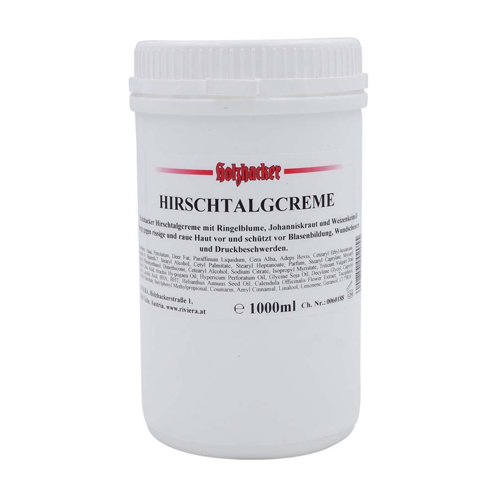 Holzhacker Hirschtalg Creme 1 L