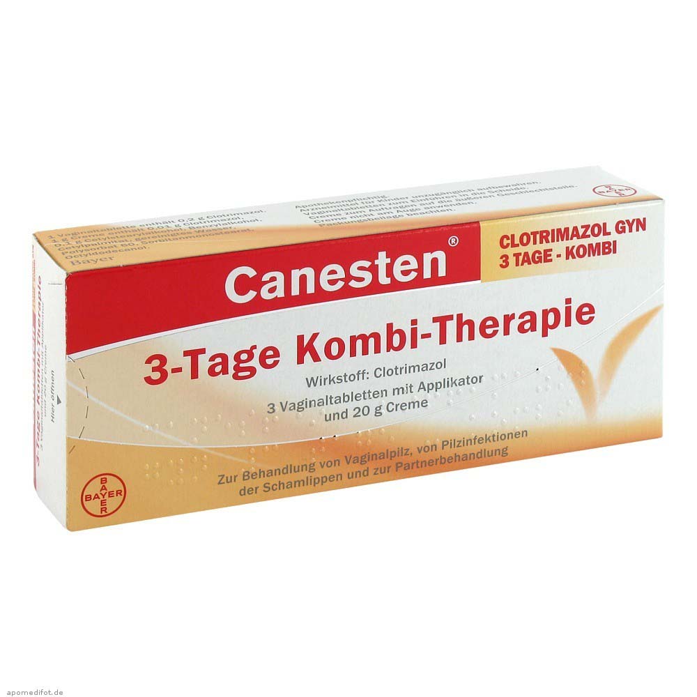 Canesten Clotrimazol Gyn 3-Tage Kombi-Therapie 1 Stk.