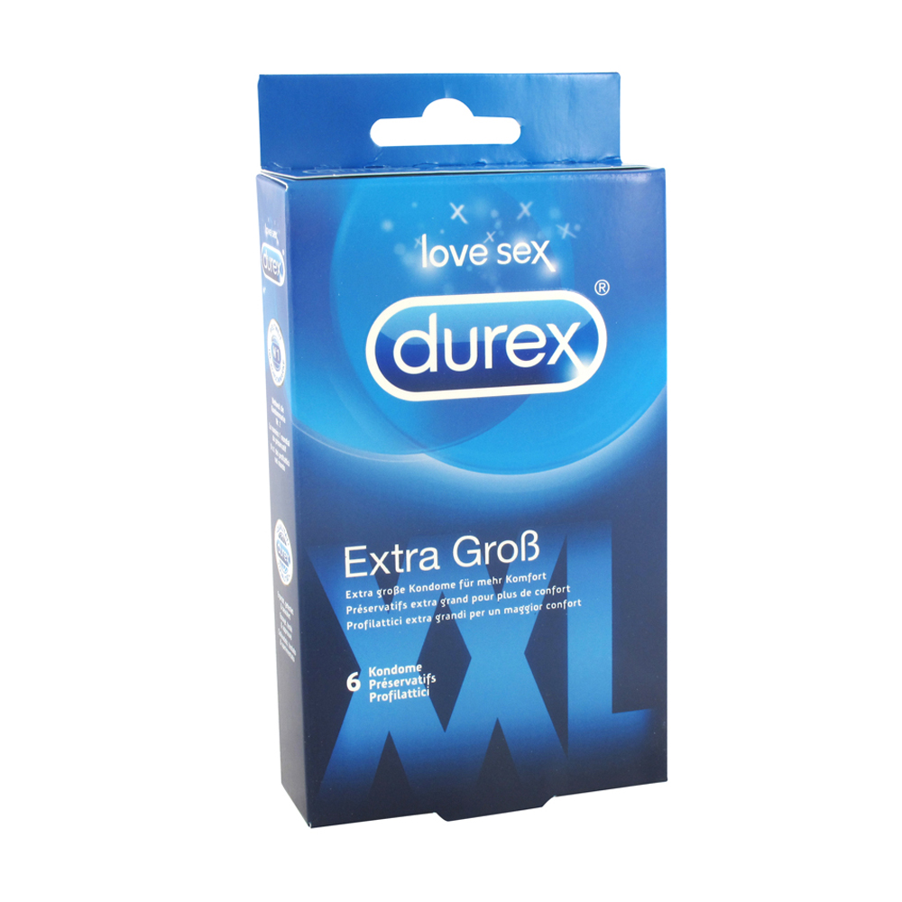 Durex Kondom XXL King Size 6 Stk.