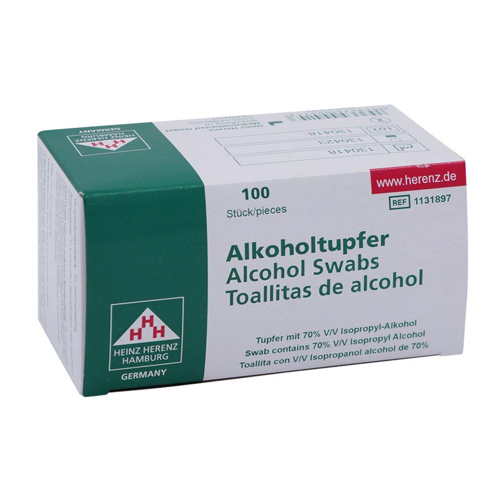 Alkoholtupfer Alkotip 70% 100 Stk.