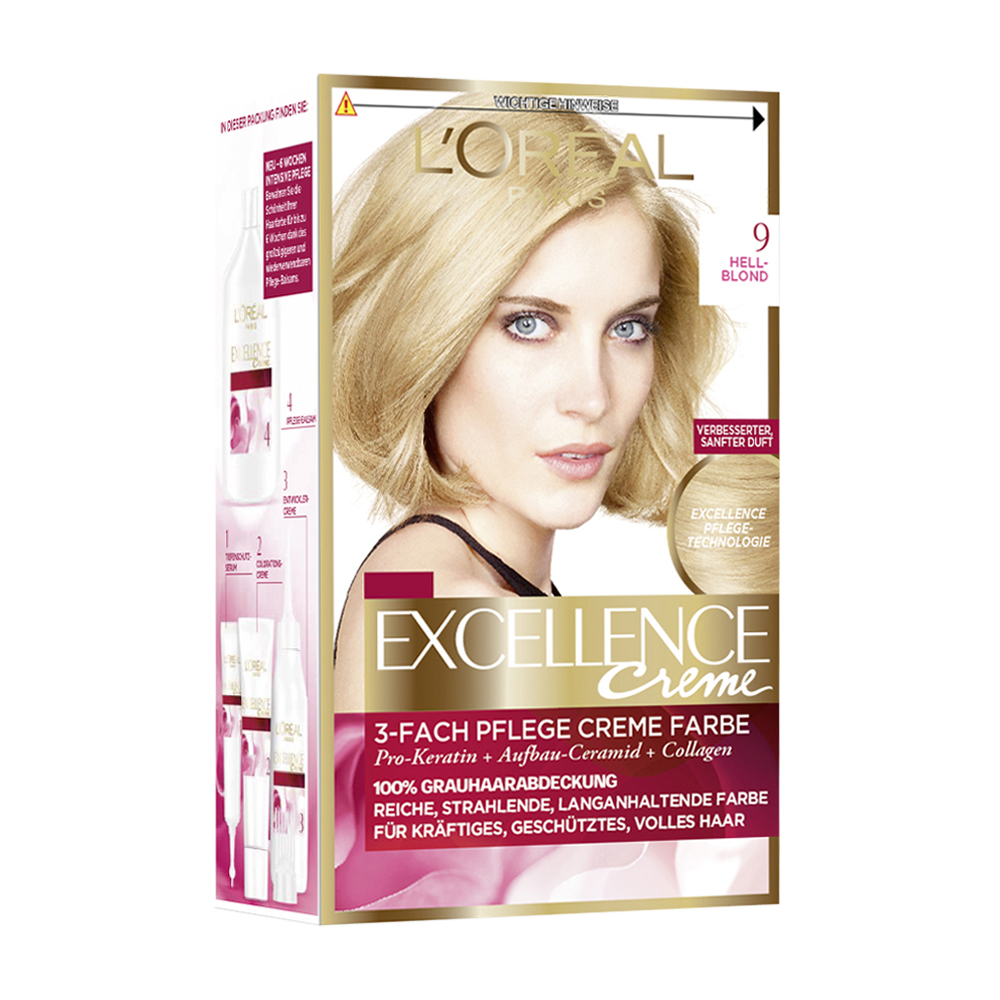 Excellence 9 Hellblond 1 Pkg.