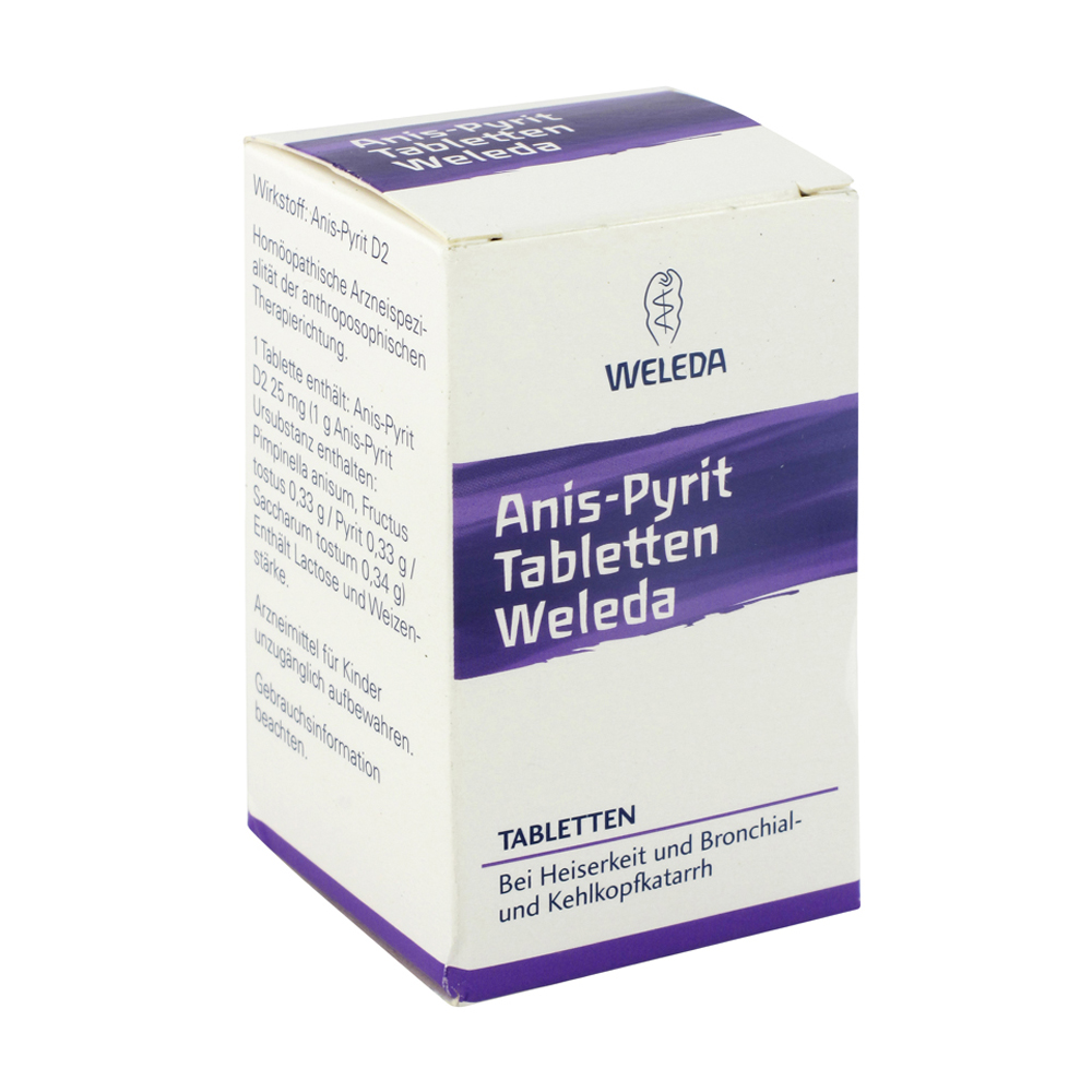 Weleda Anis Pyrit Tabletten 80 Stk.