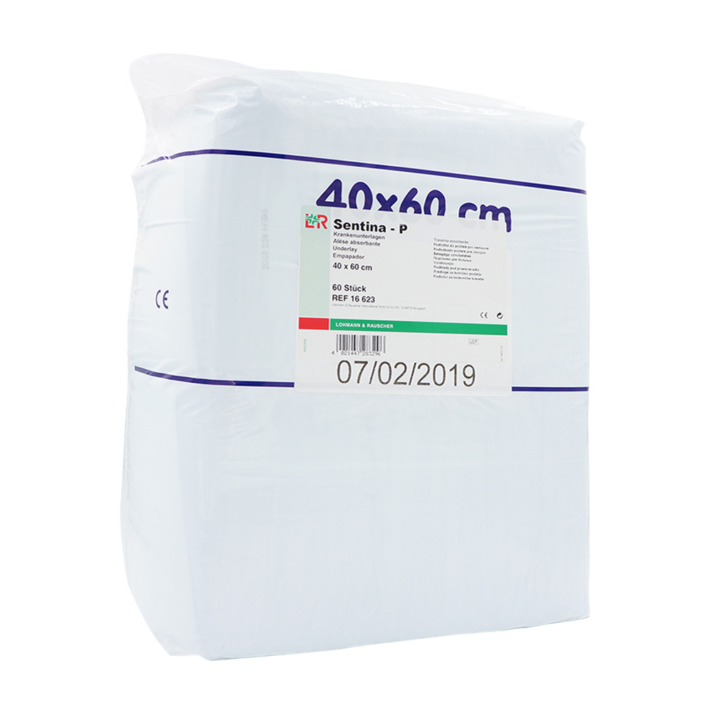 Krankenunterlagen Sent P 60x40 60 Stk.