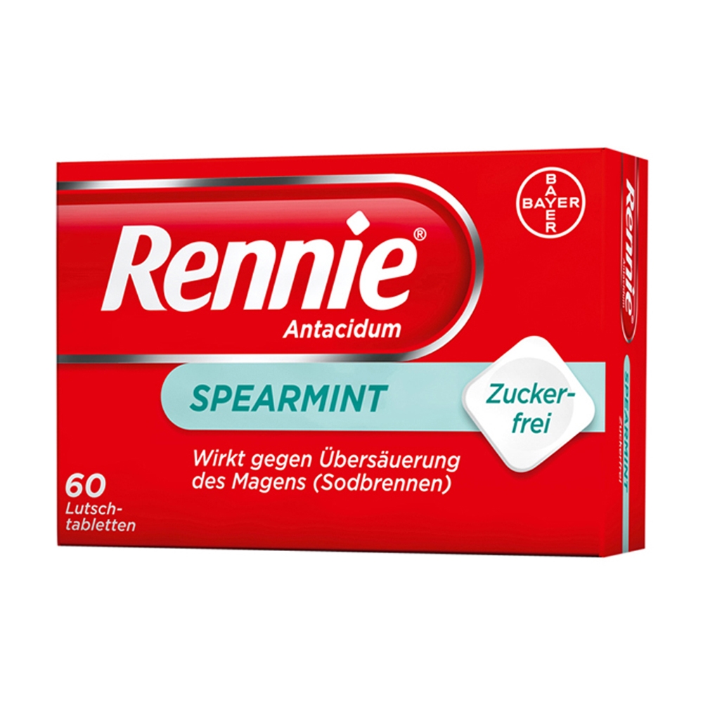 Rennie Antacidum Spearmint Lutschtabletten 60 Stk.