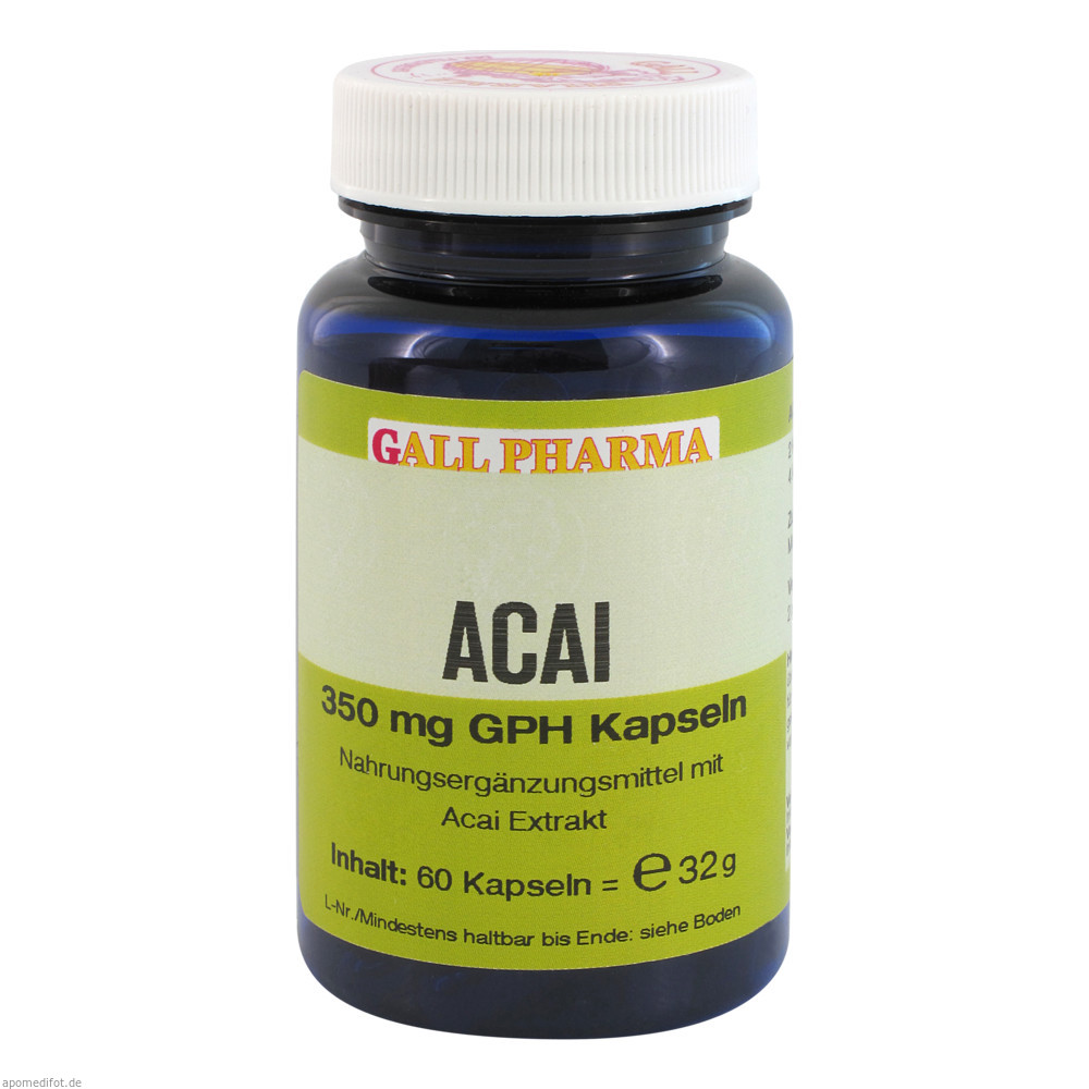 Gall Pharma Acai 350 mg Kapseln 60 Stk.