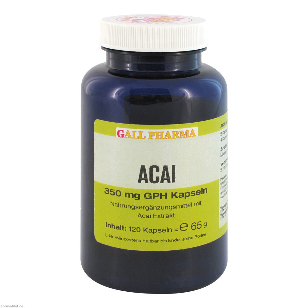 Gall Pharma Acai 350 mg Kapseln 120 Stk.