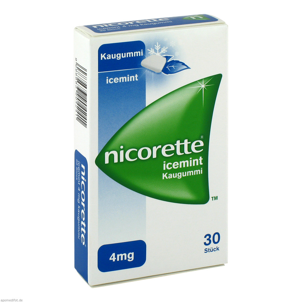 Nicorette Icemint Kaugummi 4 mg 30 Stk.