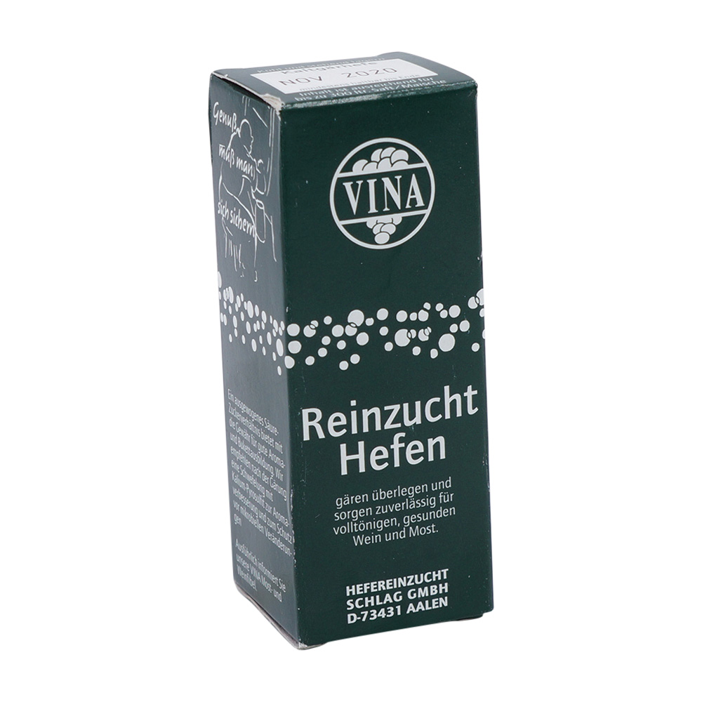 Kaltgärhefe Vina 1 Stk. Für 300 Liter