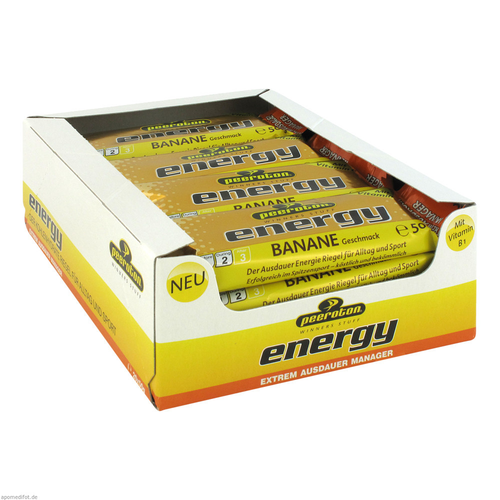 Peeroton Energy Bar 20 Stk. Banane
