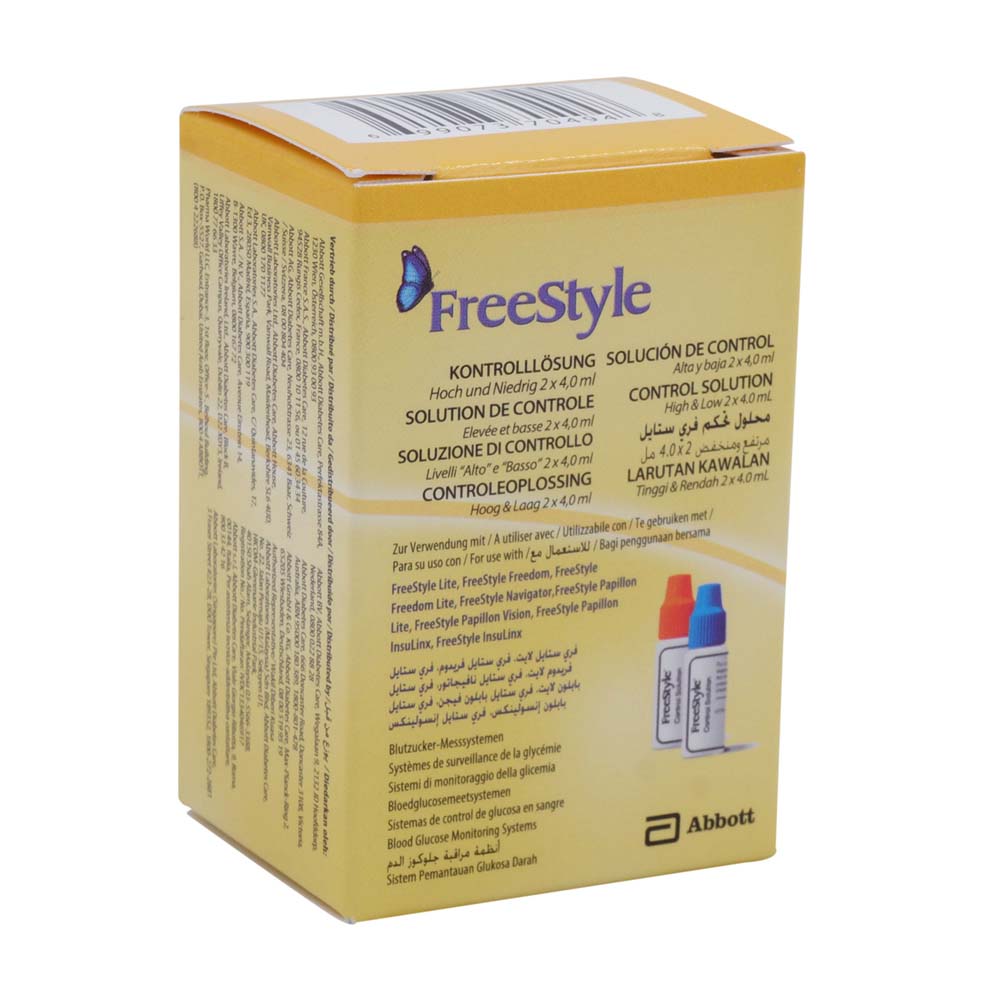 Freestyle Kontr. Lösung ABB 4 ml 2 Stk.