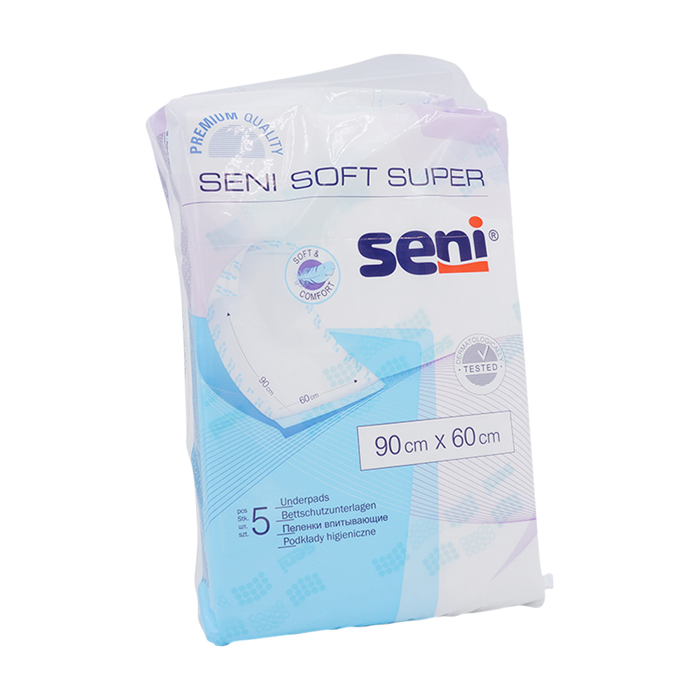 Krankenunterlage Seni Soft 5 Stk. 60 x 90 cm