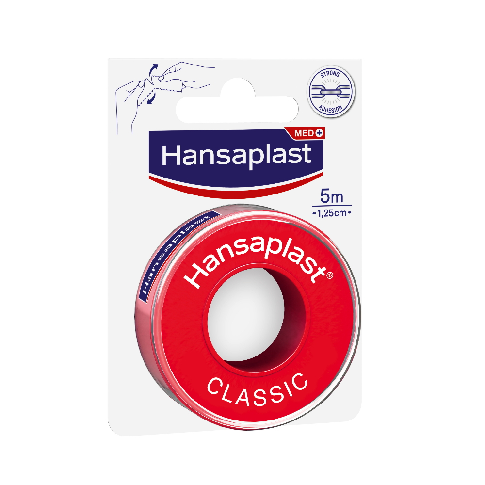 Hansaplast Classic Fix 1 Stk. 5 m x 1,25 cm