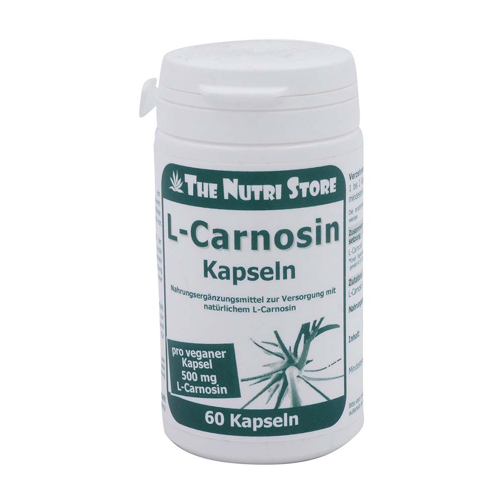 The Nutri Store L-Carnosin Kapseln 500 mg 60 Stk.