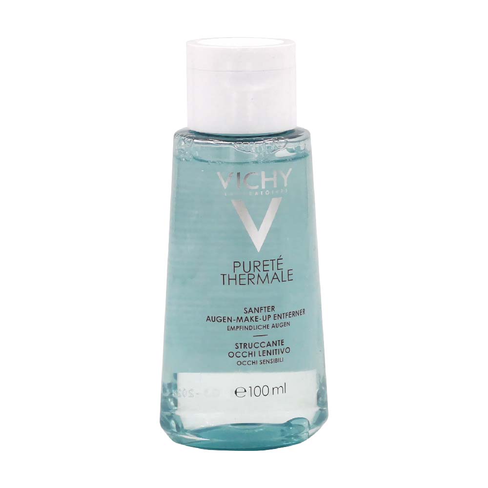 VICHY Pureté Thermale Beruhigender Augen-Make-up-Entferner für empfindliche Augen 100 ml