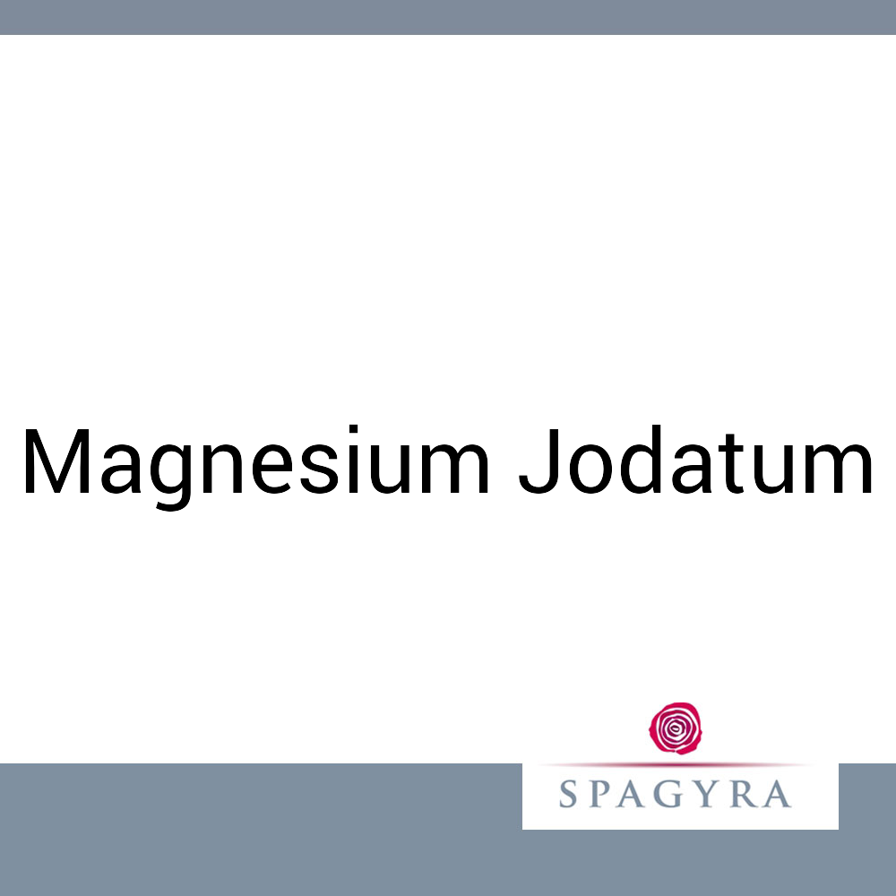 Magnesium Jodatum Spagyra D 4 Dilution 10 ml