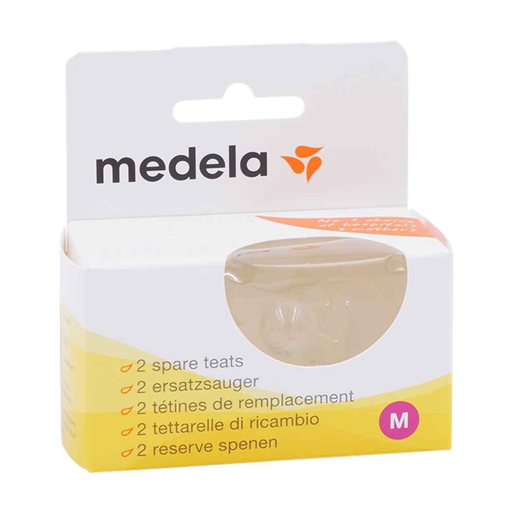 Medela Trinksauger Muttermilch 2 Stk. Medium