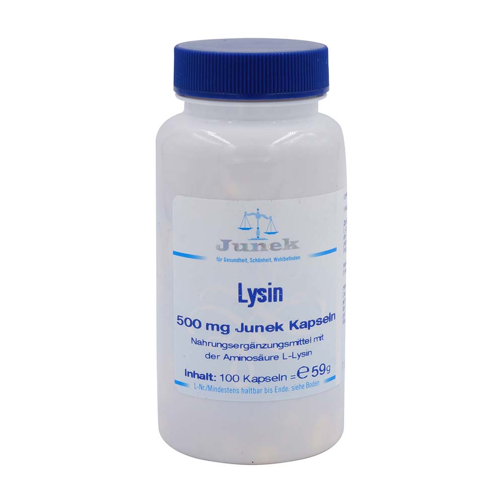 Junek Lysin 500 mg Kapseln 100 Stk.
