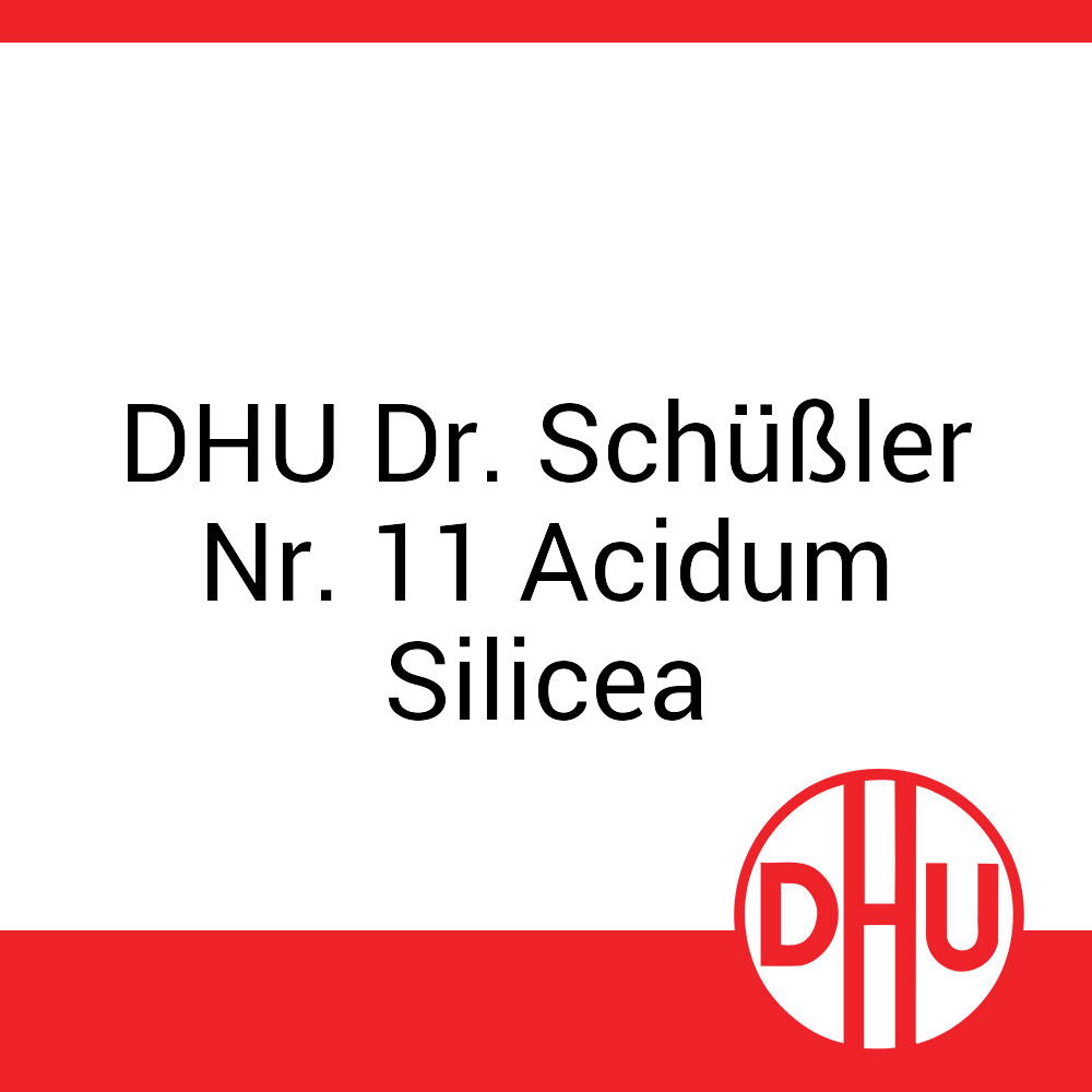 DHU Dr. Schüßler Nr. 11 Acidum Silicea DHU 100 g D 12 Tabletten