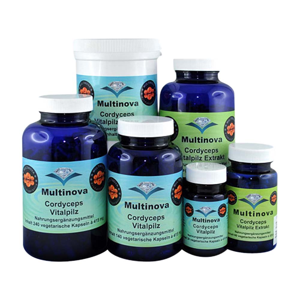Multinova Cordyceps Kapseln 140 Stk.