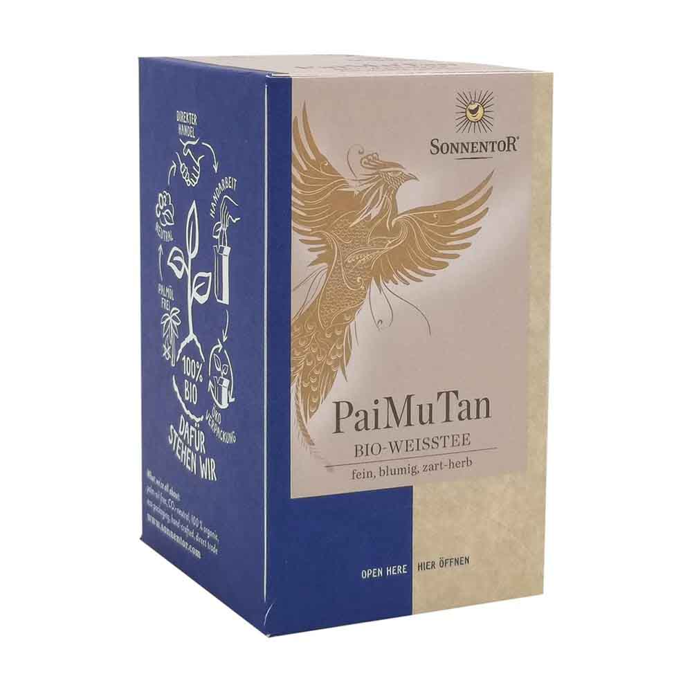Sonnentor Weißer Pai Mu Tan Tee 18 Btl.
