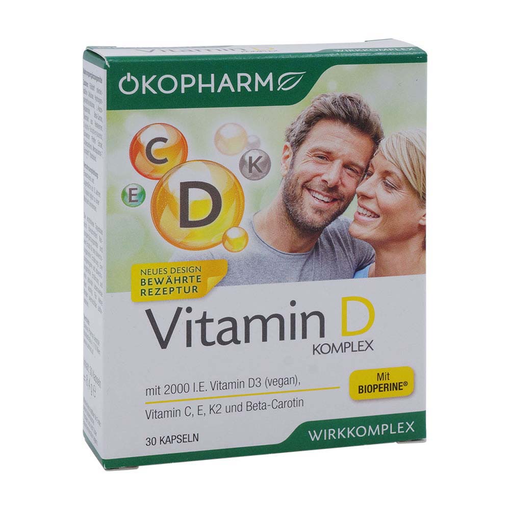 Ökopharm Vitamin D Komplex Kapseln 30 Stk.