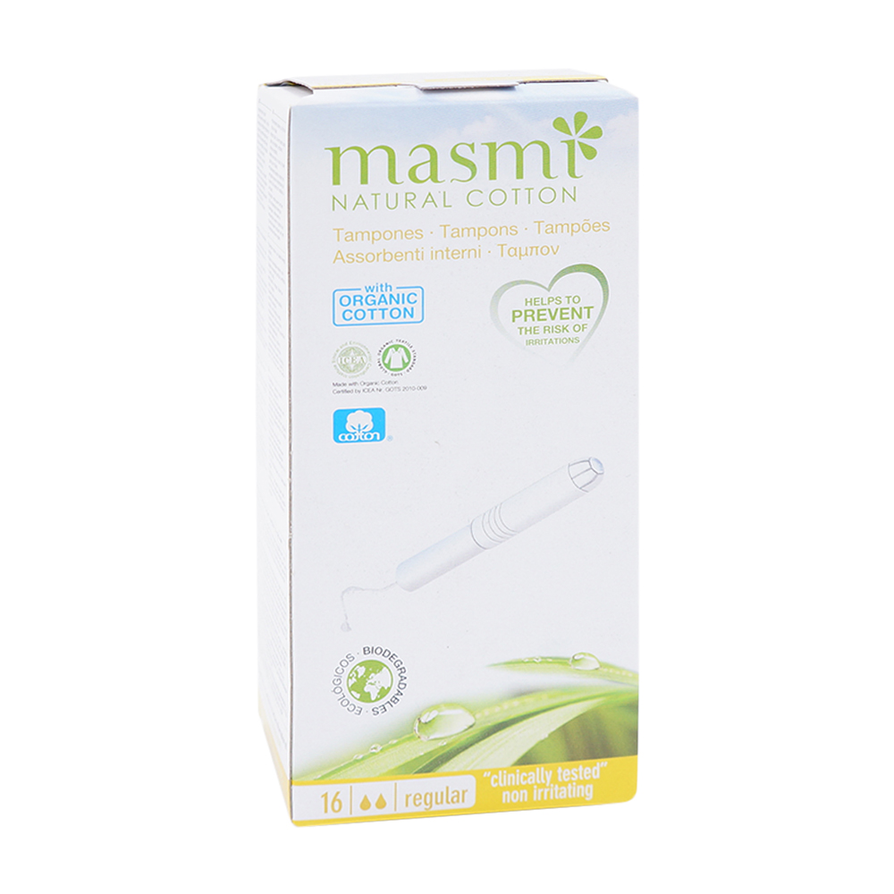 Masmi BIO Tampon Classic mit Applikator 16 Stk.
