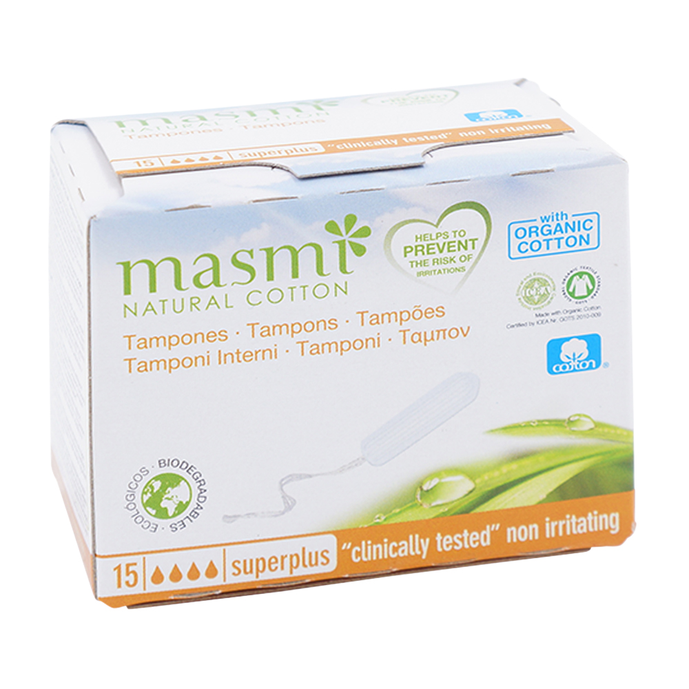 Masmi BIO Tampon Super Plus 15 Stk. 