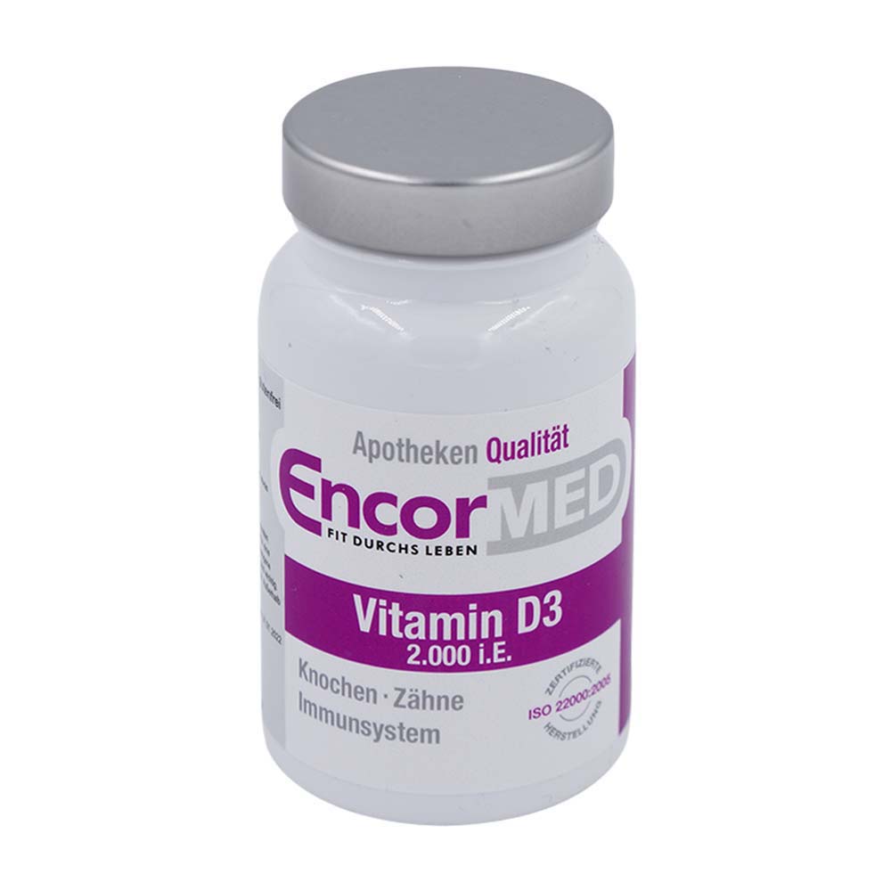 Encormed Kapseln Vitamin D3 2000 60 Stk.
