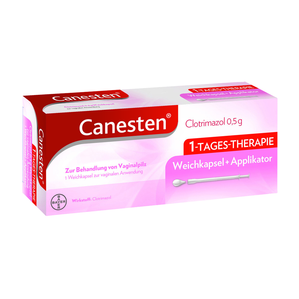 Canesten Clotrimazol Gyn 1-Tag Weichkapsel Therapie 1 Stk.