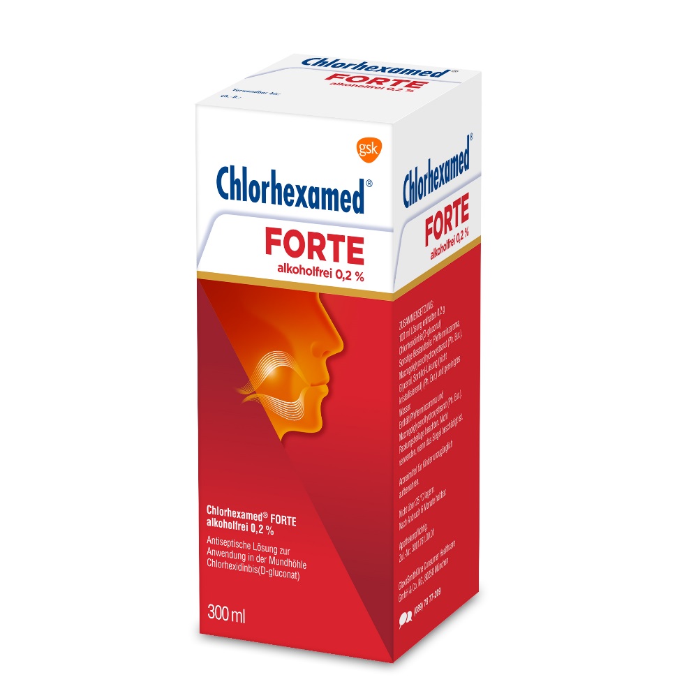 Chlorhexamed FORTE alkoholfrei 2mg/ml 300ml