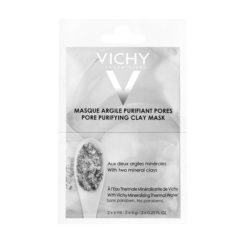 VICHY Porenverfeindernde Maske Duo-Sachet 2 x 6 ml 