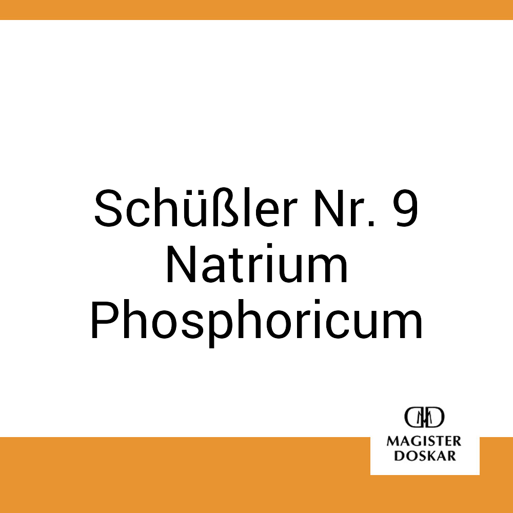 Schüßler Nr. 9 Natrium Phosphoricum Doskar 50 g D 6 Salbe