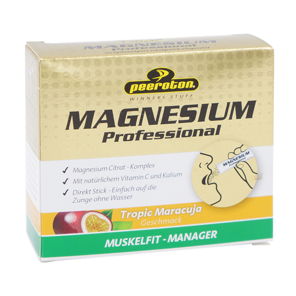 Peeroton MAGNESIUM Professional Sticks Tropic Maracuja 20 Stk.