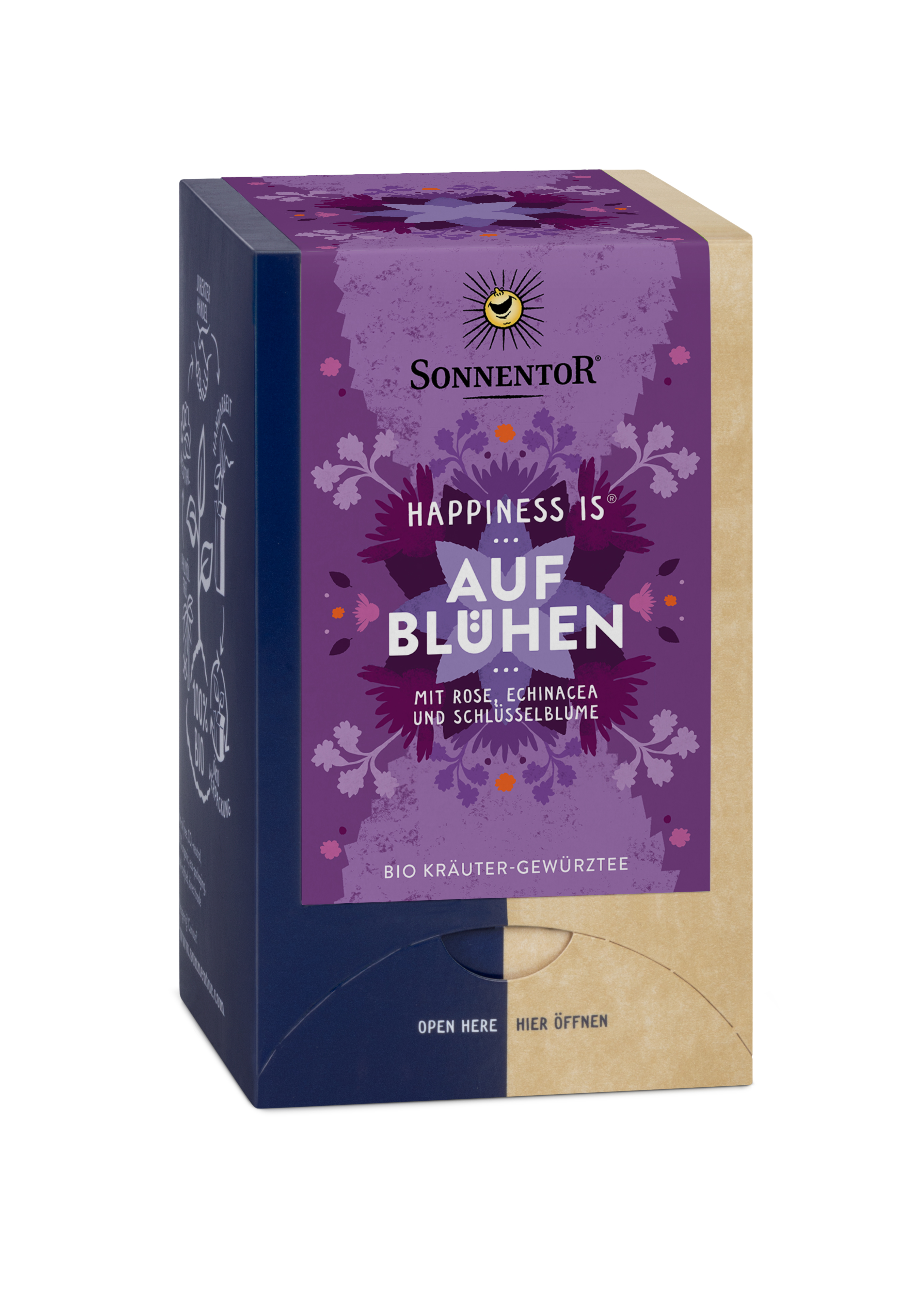 Sonnentor Tee Happiness is Aufblühen 18 Btl.