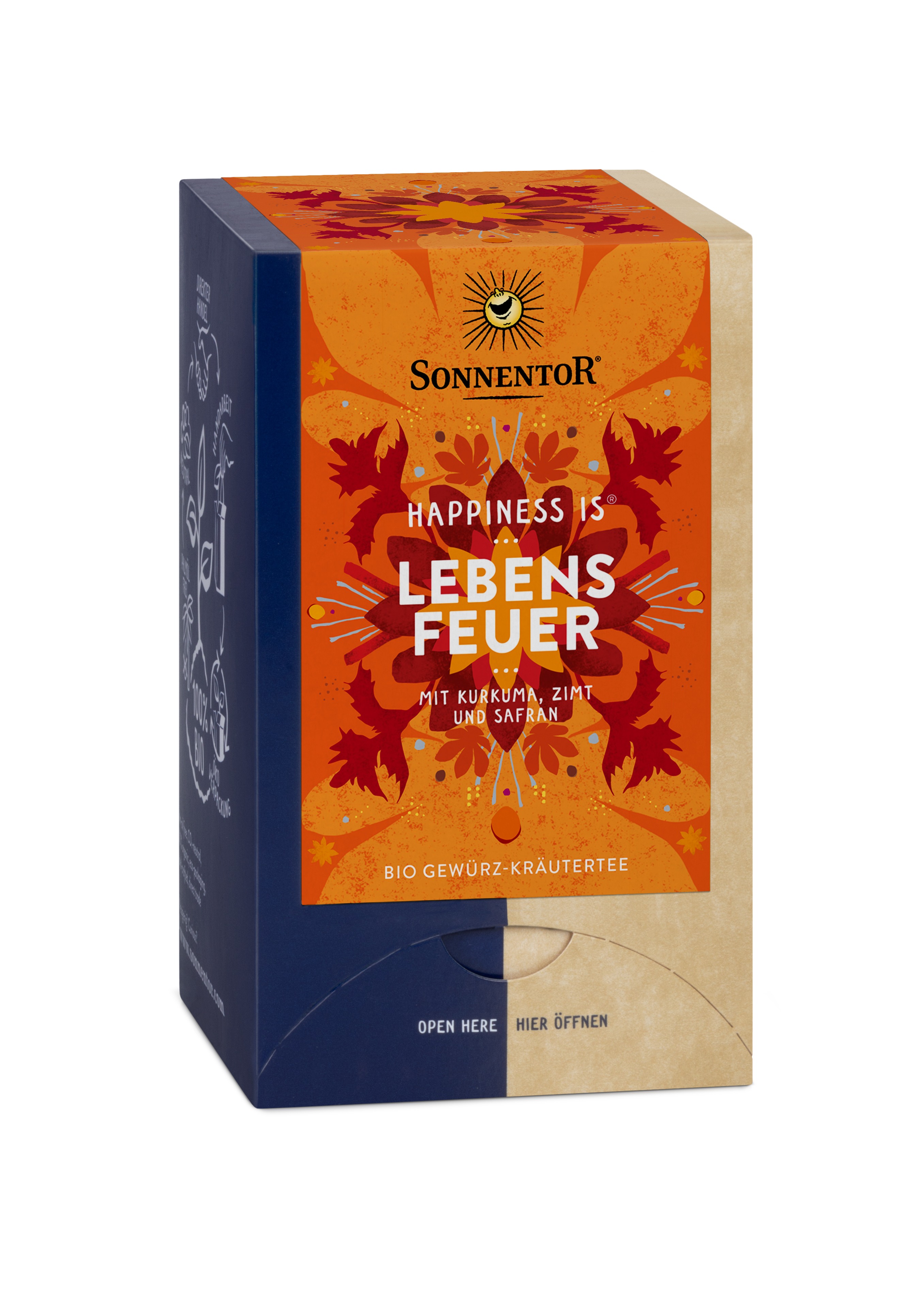 Sonnentor Tee Happiness is Lebensfeuer 18 Btl.