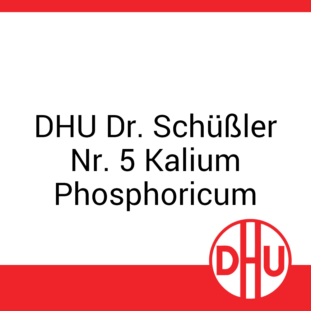 DHU Dr. Schüßler Nr. 5 Kalium Phosphoricum DHU 100 g D 12 Tabletten