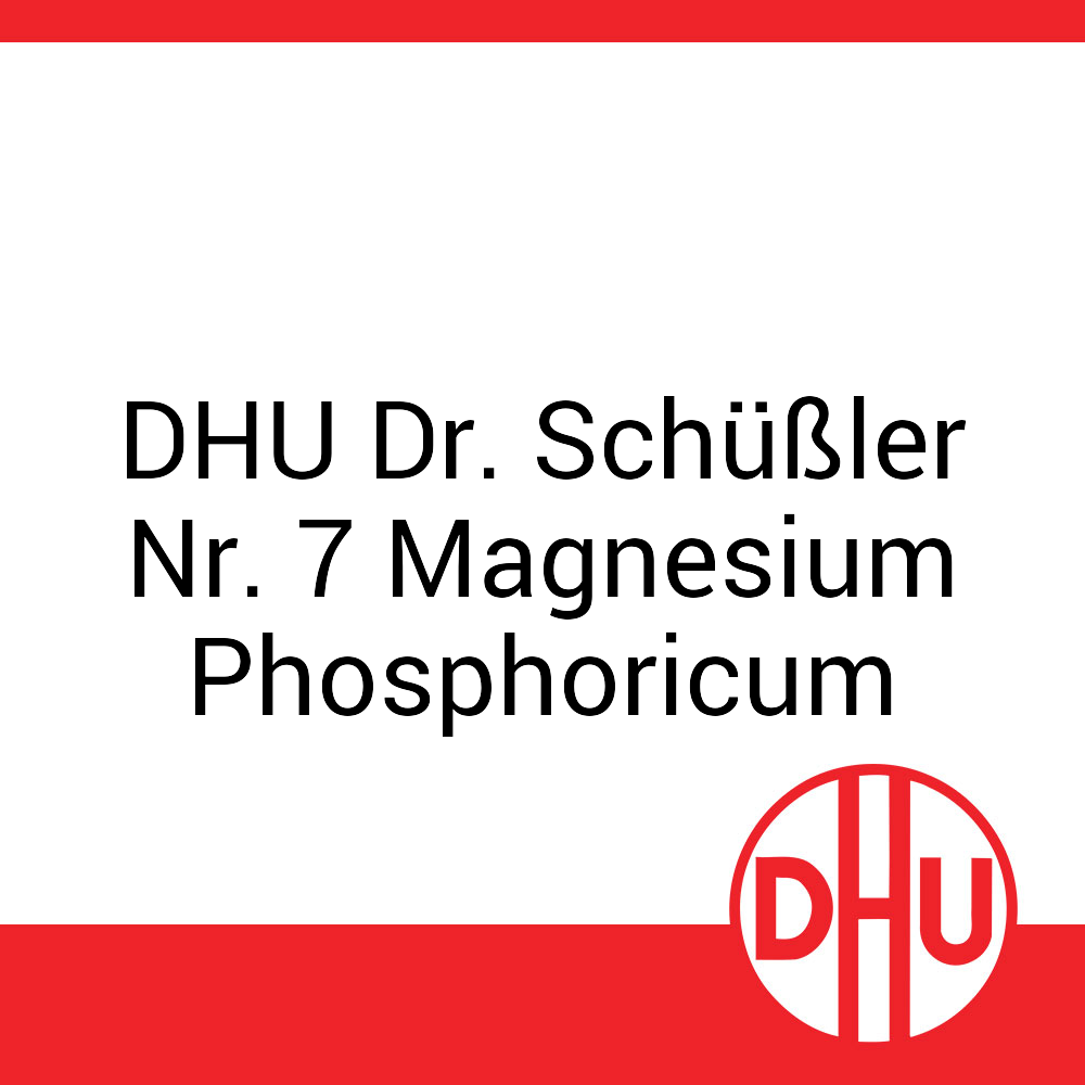 DHU Dr. Schüßler Nr. 7 Magnesium Phosphoricum DHU 20 g D 12 Tabletten
