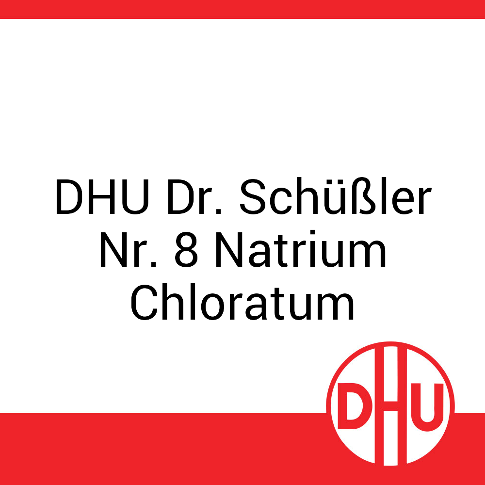 DHU Dr. Schüßler Nr. 8 Natrium Chloratum DHU 20 g D 12 Tabletten