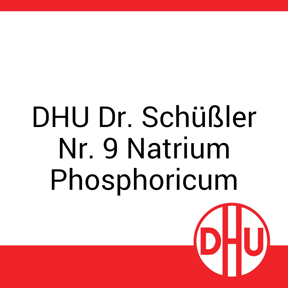 DHU Dr. Schüßler Nr. 9 Natrium Phosphoricum DHU 20 g D 12 Tabletten