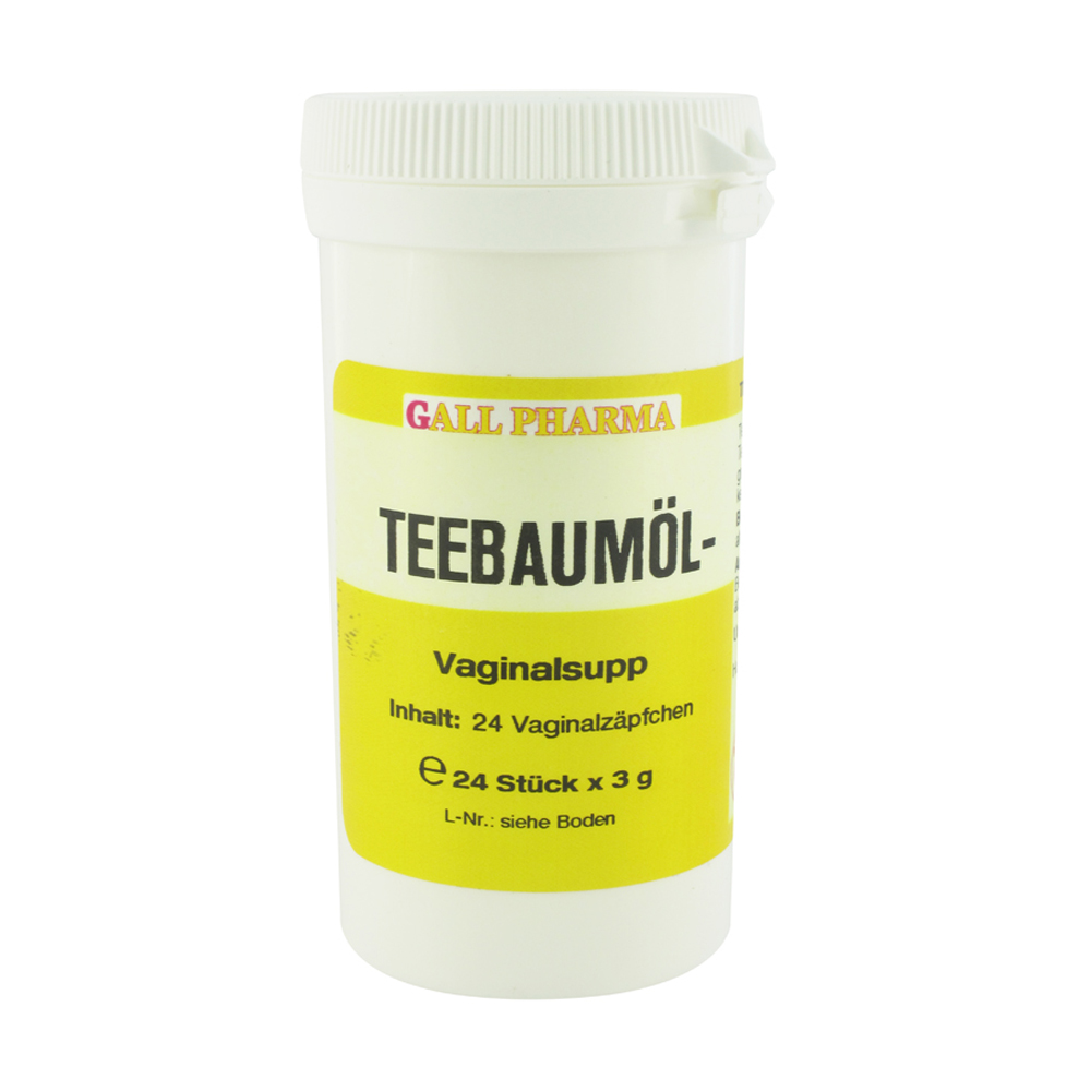 St. Severin Teebaumöl Vaginalsuppositorium 24 Stk.